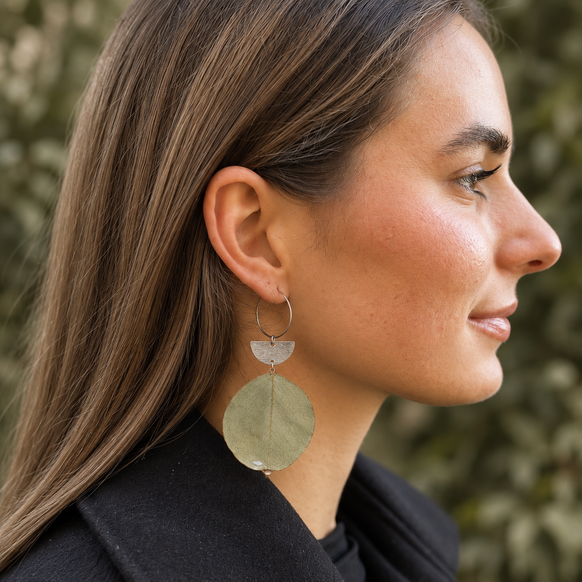 The Gum Leaf Earrings
