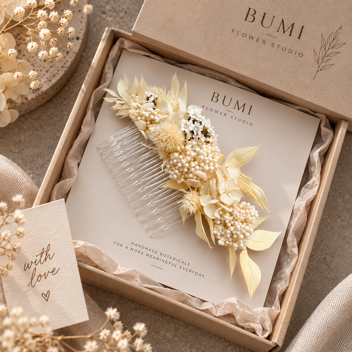 The Ivory Hair Comb