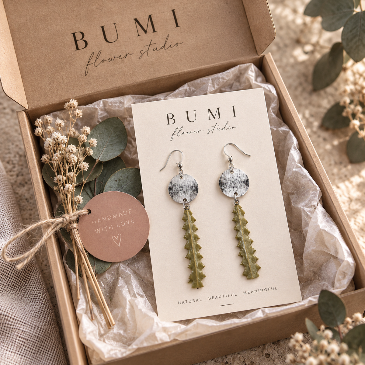 The Banksia Earrings